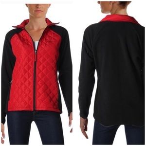 LRL LAUREN ACTIVE QUILTED FLEECE JACKET